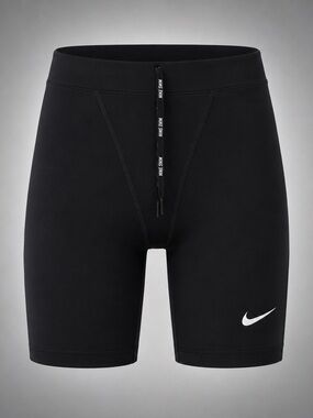 Nike HydraStrong Youth Swim Jammers Black Size 24 NWT Drawstring Swim Shorts